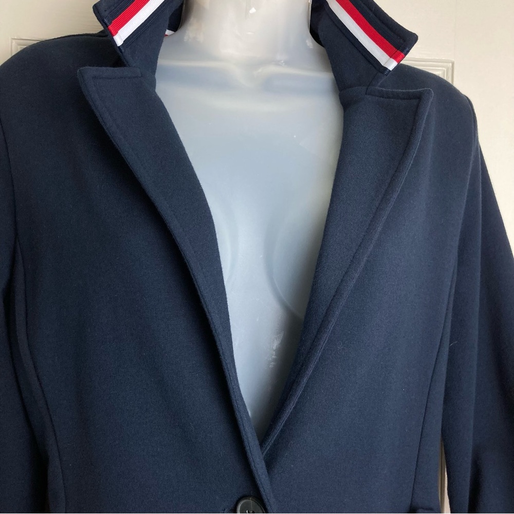 Tommy Hilfiger French Terry Knit Nautical Blazer M - Picture 6 of 17